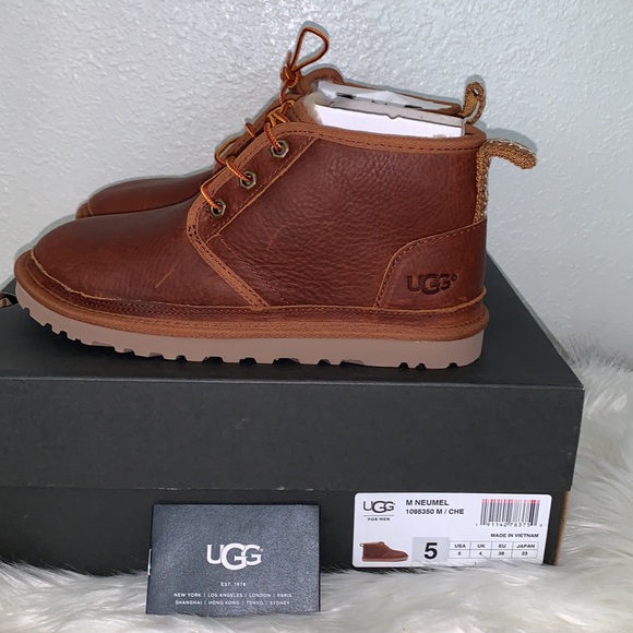 UGG Australia Neumel Leather Men's Boot - Picture 8 of 8